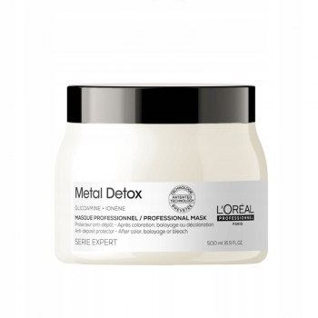 Loreal Professionnel Metal Detox Maska Po Koloryzacjii Neutralizująca Metale 500ml